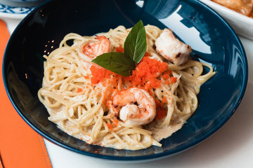 Spaghetti Seafood