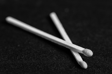 close up of box of matchsticks
