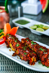 Murg Shikari Kebab (Chicken Shikari Kebab)