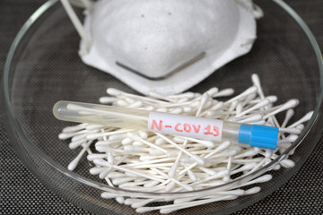 Europe, Italy, Milan - All nations of the world are doing the maximum number of test swabs to detect the spread of the n-cov19 coronavirus epidemic