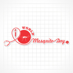 World Mosquito Day Design With Elegant Background
