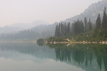 Naklejka premium Mountains Vancouver