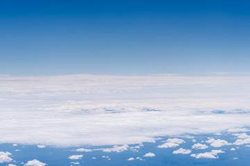 aerial view of Kamchatka volcanos, green valleys, snow and ice and the wonderful view of pure nature.