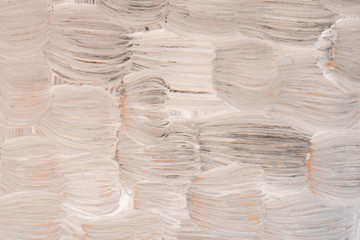 Paint painted wood surface