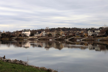View of the Savannah River at Augusta, Georgia