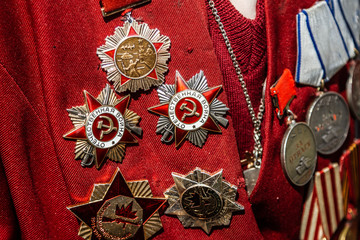 Victory Day, May 9, Moscow, Russia