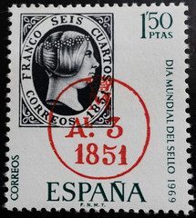 dia mundial del sello 1969