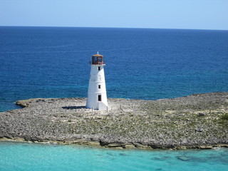 Fototapeta na wymiar Caribbean Lighthouse