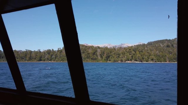 View of Quetrihue Peninsula in Villa la Angostura, Patagonia Argentina