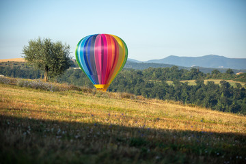 Naklejka premium Hot Air Baloon | Mongolfiera