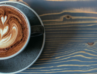 Banner of a glass of coffee