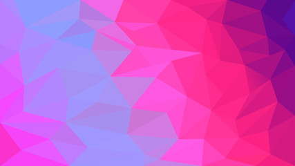 Abstract modern geometric background with triangles. Colorful low poly effect backdrop