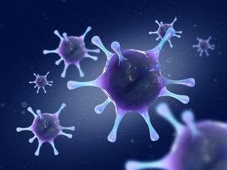 Covid-19-Corona virus-Flu virus