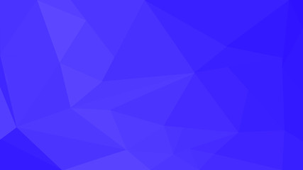 Fototapeta premium Beautiful modern blue low poly concept illustration