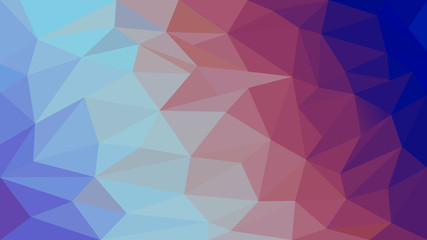 Abstract modern geometric colorful concept background with triangles