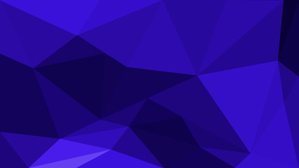 Beautiful blue modern low poly concept background