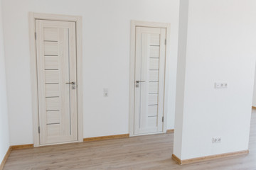 bright new unfurnished apartment with clean interior