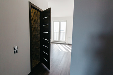 bright new unfurnished apartment with clean interior