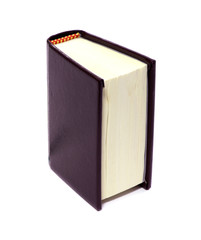 A book isolated on white background. A mini souvenir dook isolated.