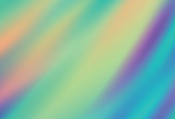 Light Orange vector blurred bright template.