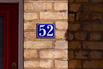House number 52
