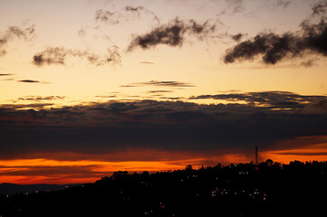 Fototapeta premium sunset colors