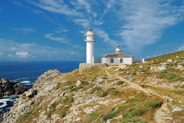 Fototapeta na wymiar Touriñan Lighthouse