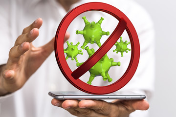 Coronavirus abstract background. protection Genetics Bacteriological Microorganism..
