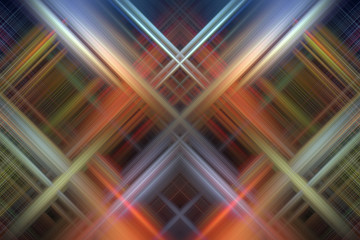 Intersected light beams abstract art texture/background