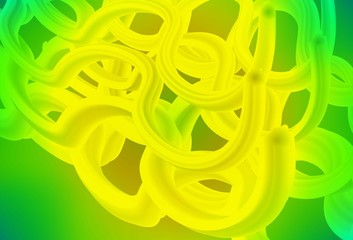 Obraz premium Light Green, Yellow vector modern elegant layout.