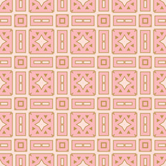 Abstract thin line seamless pattern. Linear ornamental geometric background. Wrapping paper. Vector illustration.           