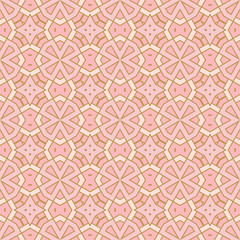 Abstract thin line seamless pattern. Linear ornamental geometric background. Wrapping paper. Vector illustration.           