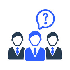 Problem solving team icon