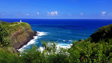 Kilauea Leuchtturm auf Kauai, Hawaii