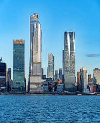 Fototapeta premium Midtown Manhattan skyline with the Hudson river