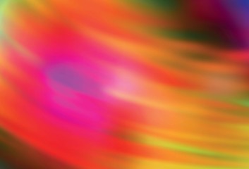 Obraz premium Dark Multicolor vector blurred bright template.
