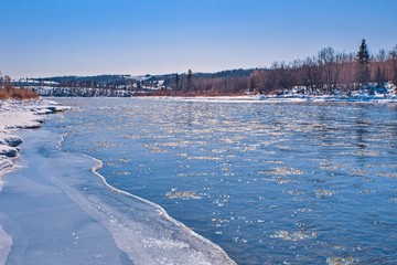 Riverside In The Winter
