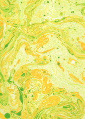 Decorative liquid marble texture. Abstract painting. 