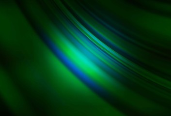 Dark Green vector abstract bright template.