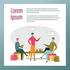 Obraz premium Learning at University or College, Common Project.