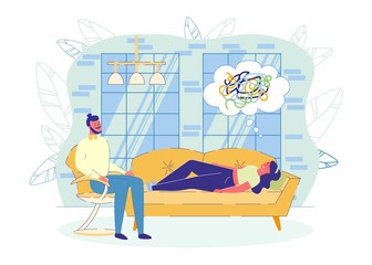 Individual Psychotherapists Session with Patient.