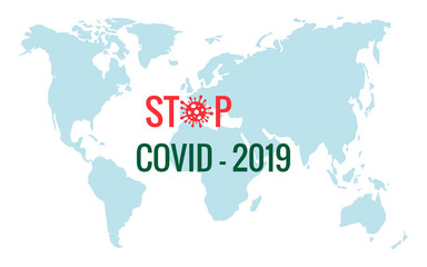 Virus Covid 19-NCP. Novel Coronavirus (2019-nCoV). Stop coronavirus pandemic.