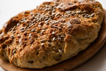 Bread with seeds