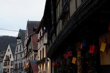 Fototapeta na wymiar Alsace street