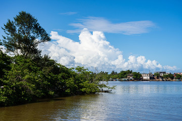 landscape with river and trees Marataízes