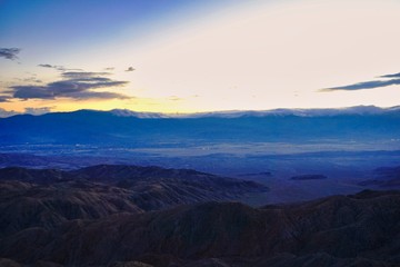 Spectacular landscape views in Joshua National Park