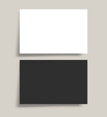 Blank background template for the business card, banner, flyer, poster, cover brochure or other advertising products. Vector illustration