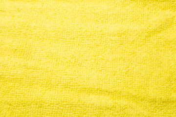 Orangeus microfiber tissue. Texture close up.