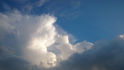 Obraz premium Dreamy fluffy clouds