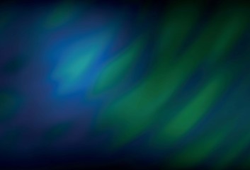Dark Blue, Green vector glossy abstract layout.